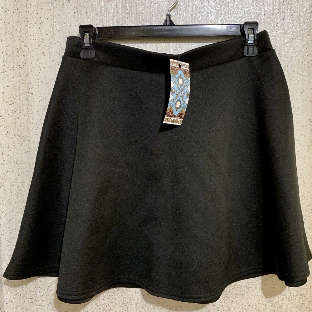 Black Skater Skirt
